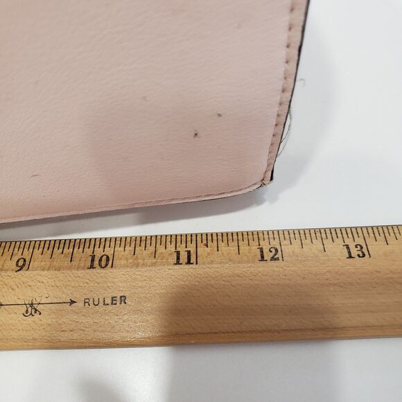 Libby Edelman Pink Satchel with Adjustable Strap for Shoulder Bag and Crossbody - Picture 9 of 12